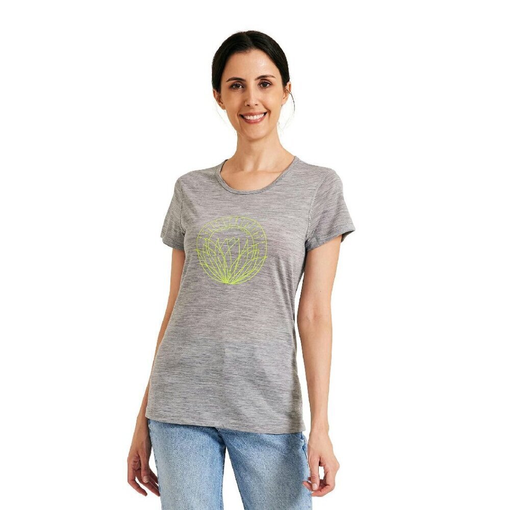 Merino Wool Short Sleeve Tee - Lightweight Base Layer for Hiking & Activewear
